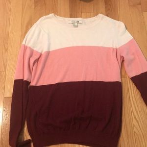 Forever 21 colorblock sweater